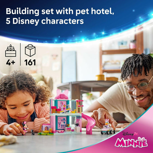 LEGO Disney Minnie’s Pet Hotel Toddler Toy - Minnie Mouse Building Set for Girls and Boys, Ages 4+ - Mickey Mouse Clubhouse Preschool Learning & Educational Toy - Disney Gift Idea for Birthdays- 43274