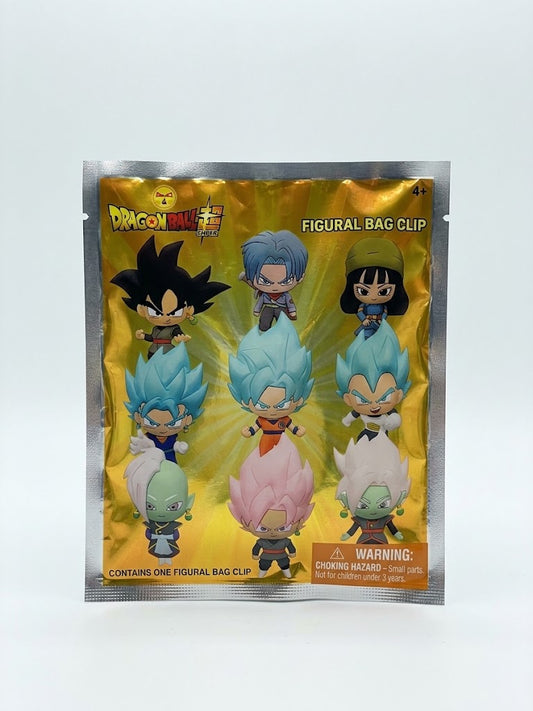 ragon Ball Super - 3D Figural Foam Bag Clip (Future Trunks Saga Blind Bag Mystery Pack)