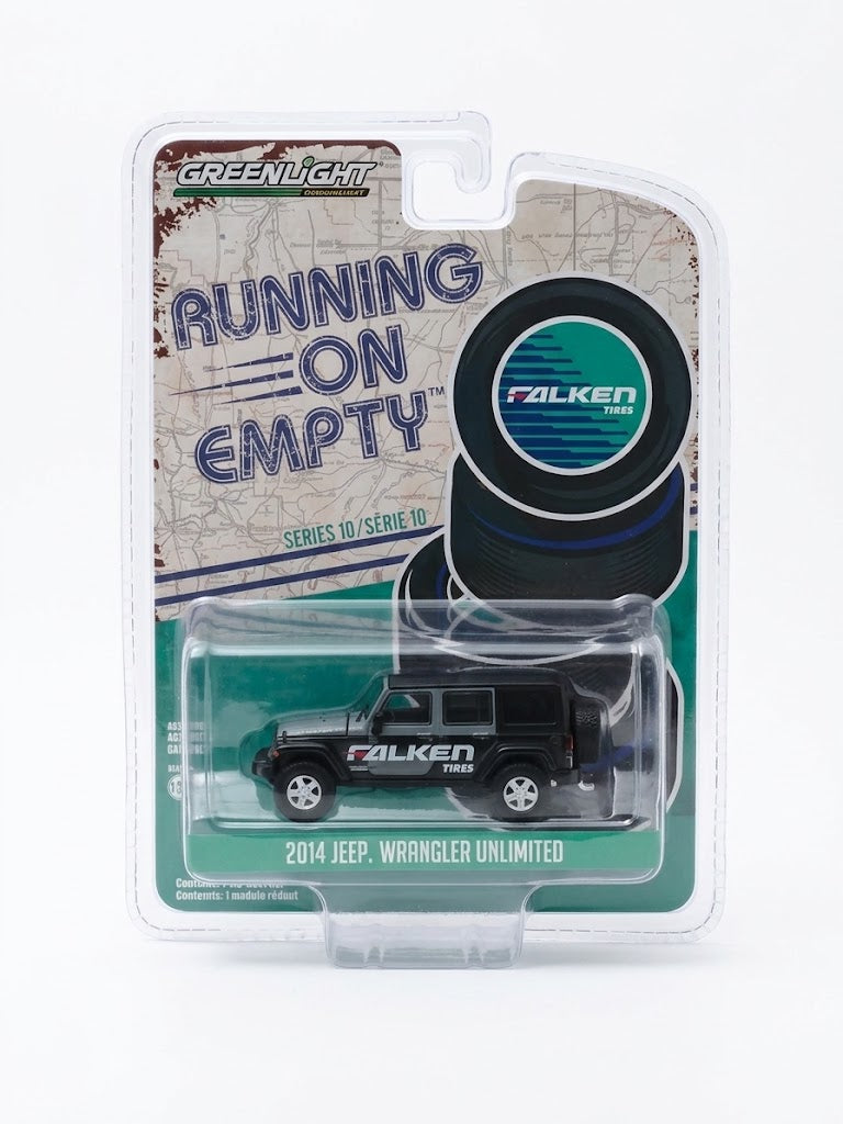 GreenLight Running on Empty 2014 Jeep Wrangler Unlimited - Falken Tires (Series 10