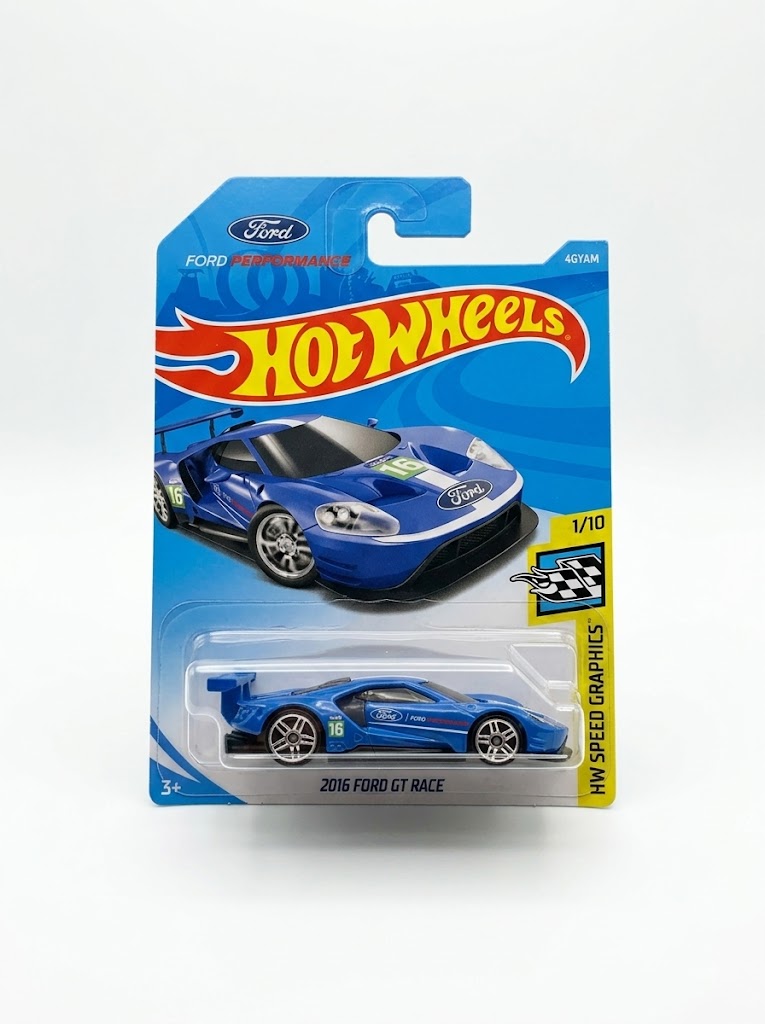 Hot Wheels 2016 Ford GT Race - HW Speed Graphics