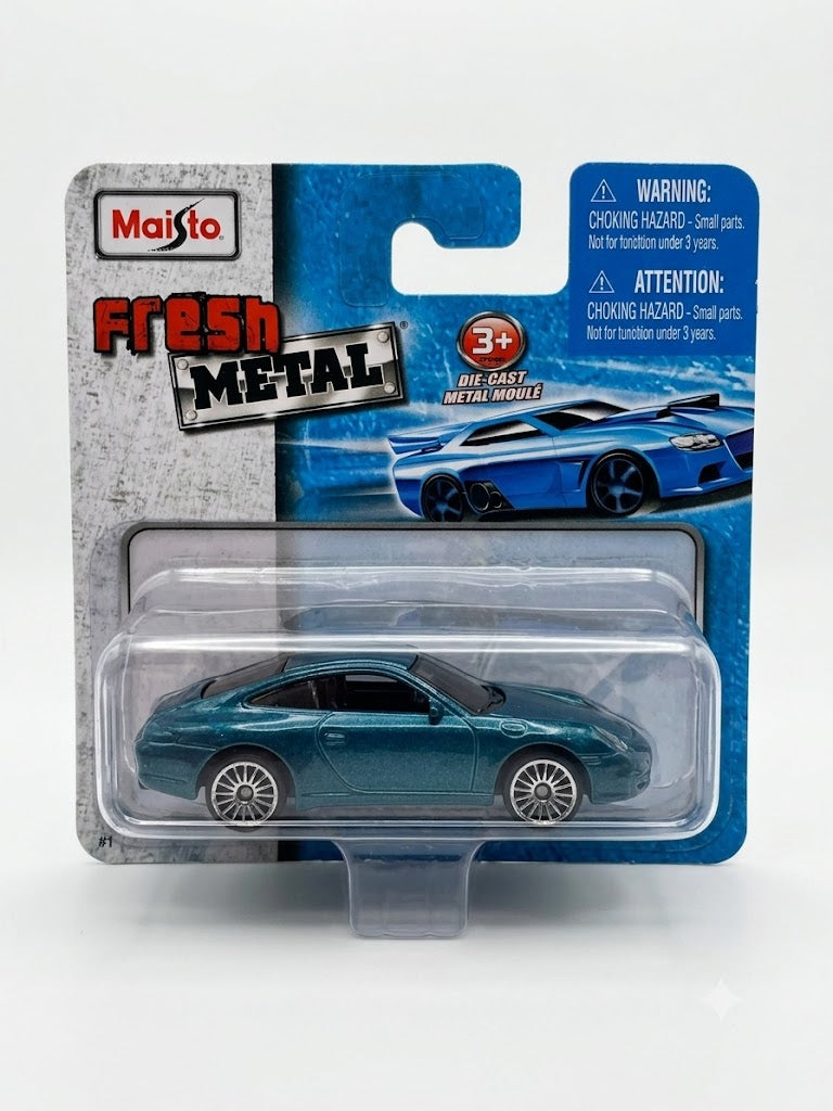 Maisto Fresh Metal Porsche 911 Carrera 996 (Teal)