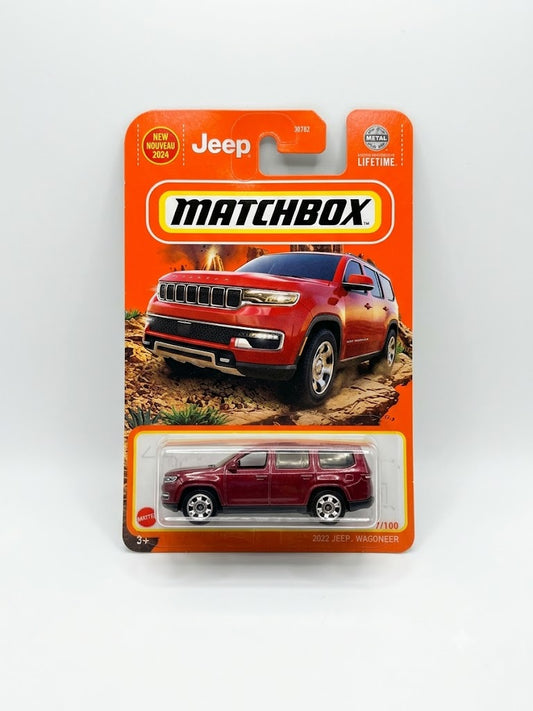 Matchbox 2022 Jeep Wagoneer - 97/100 (30782) - Metallic Red