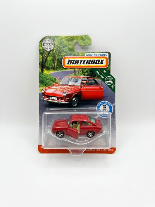 Matchbox Moving Parts '65 Volkswagen Type 3 Fastback (#1/50) - Road Trip