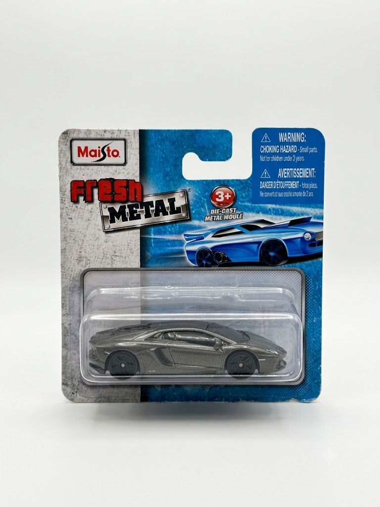 Maisto Fresh Metal Lamborghini Aventador LP 700-4 (Gunmetal Grey)