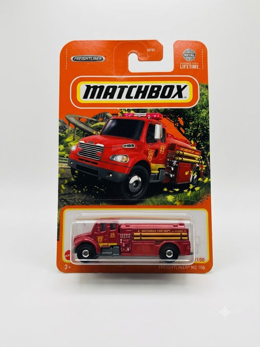 Matchbox Freightliner M2 106 Fire Engine - 11/100 (30782) - Red