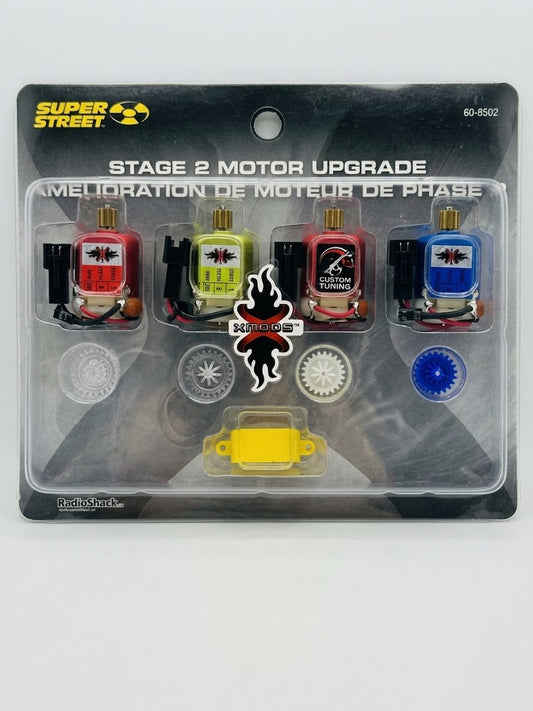 XMODS Super Street Stage 2 Motor Upgrade Set (RadioShack 60-8502)