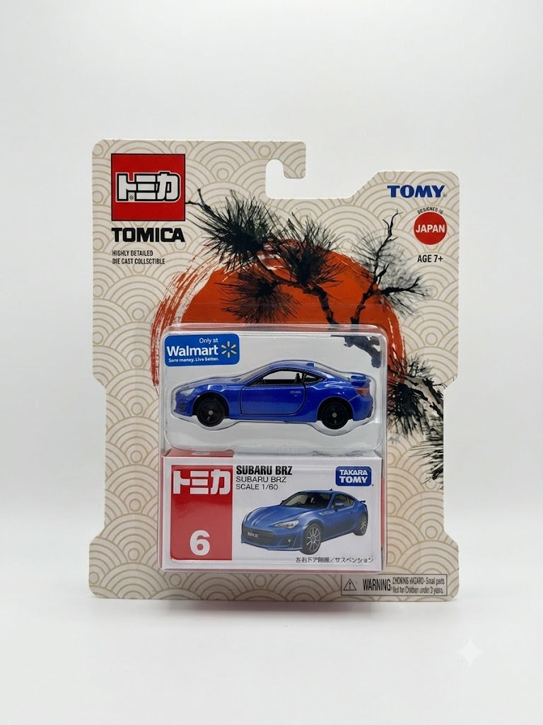 Tomica Subaru BRZ Sports Coupe (#6 - 1:60 Scale)