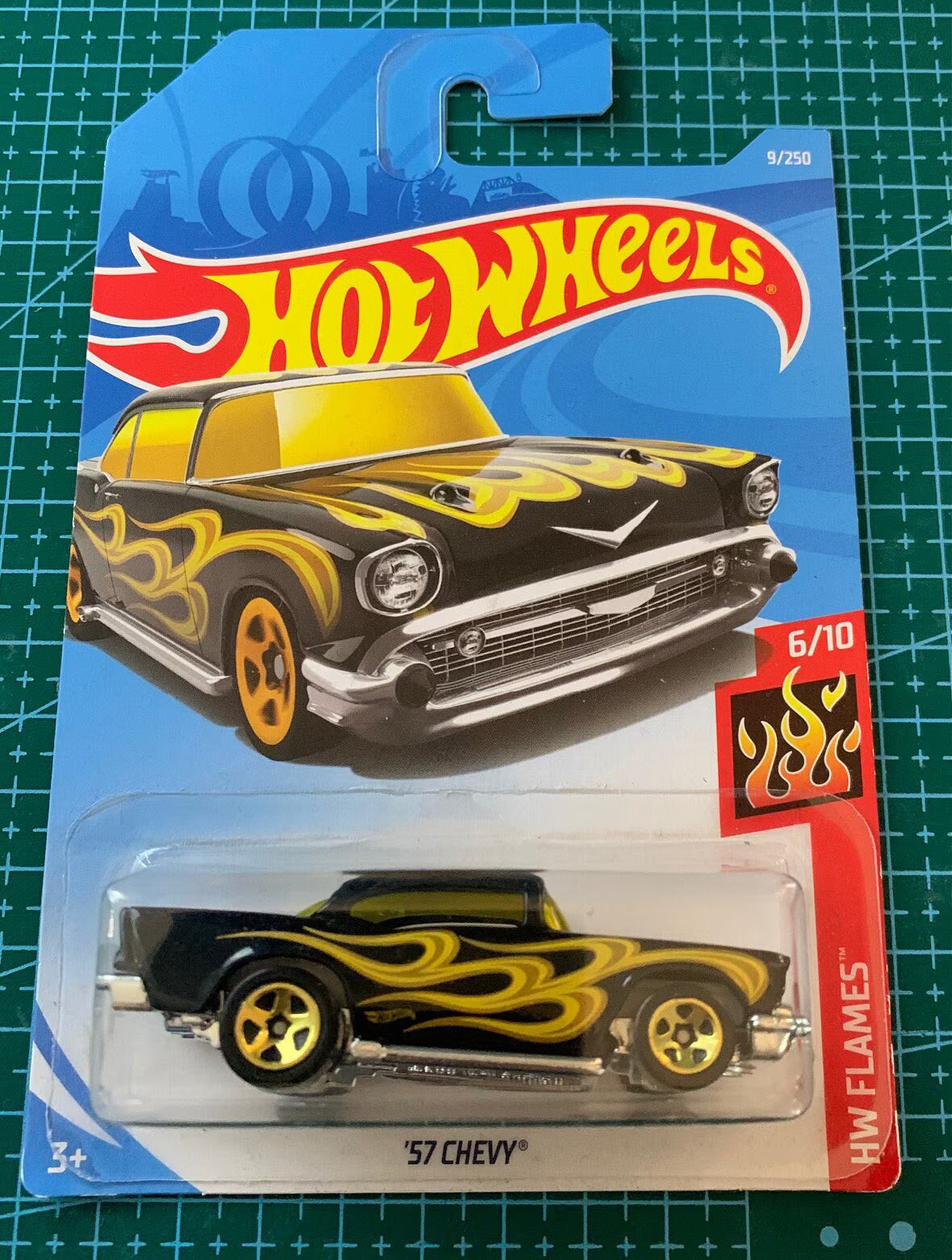 Hot Wheels '57 Chevy Black – HW Flames (9/250)