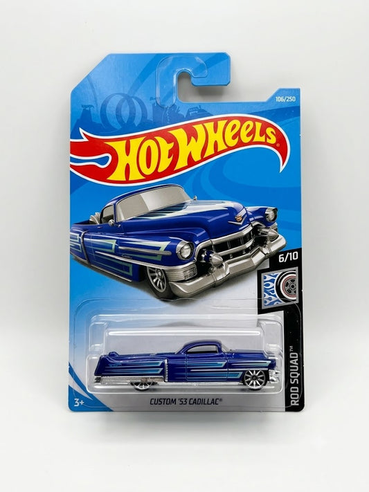 Hot Wheels Custom '53 Cadillac Metallic Royal Blue (Rod Squad 6/10)