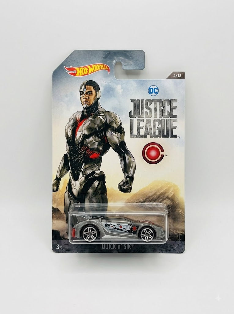 Hot Wheels Quick n' Sik - DC Justice League (Cyborg 4/18)