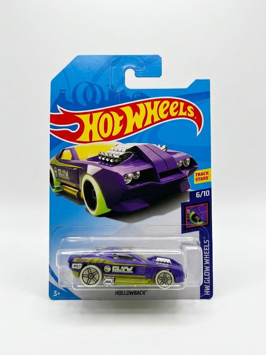 Hot Wheels Hollowback - Metallic Purple & Lime Green (HW Glow Wheels)