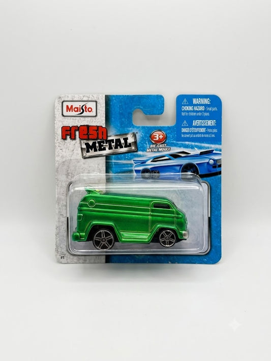 Maisto Fresh Metal Custom Panel Van (Metallic Green)