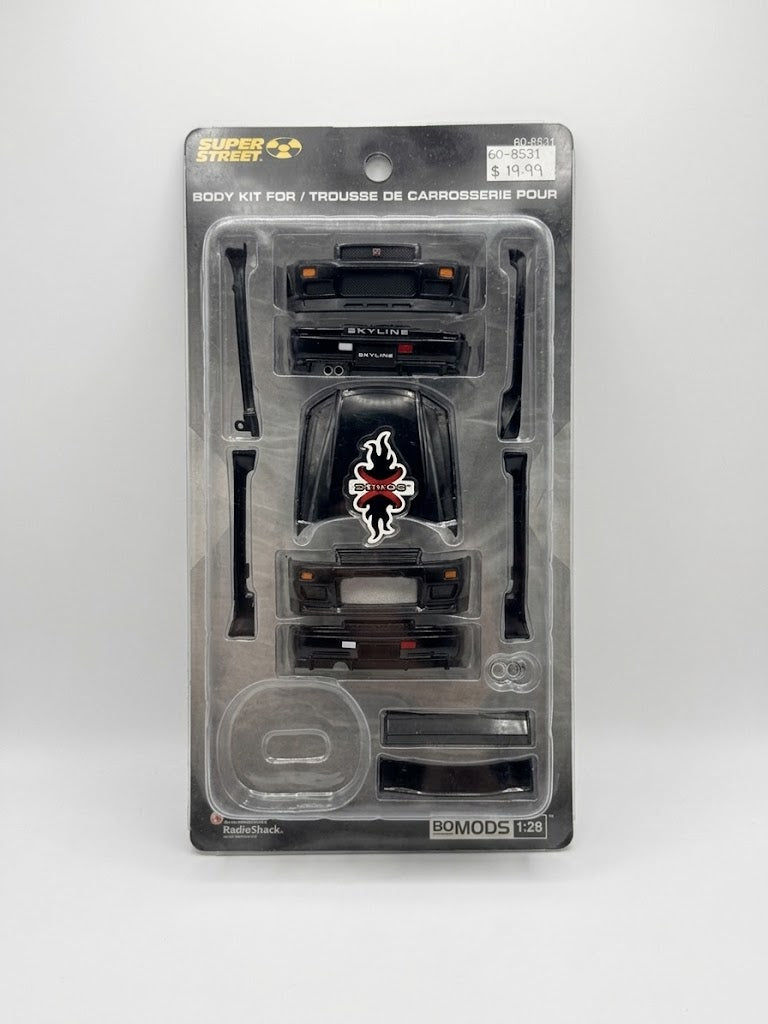XMODS Super Street Body Kit - 1999 Nissan Skyline GT-R V-Spec (RadioShack 60-8531)