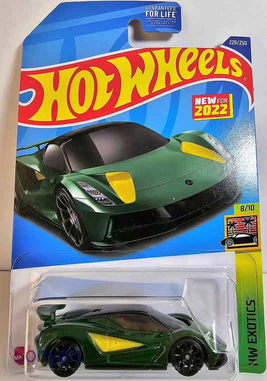 Hot Wheels Lotus Evija Green – HW Exotics (229/250)