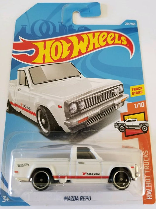 Hot Wheels Mazda Repu White Yokohama (HW Hot Trucks 1/10)