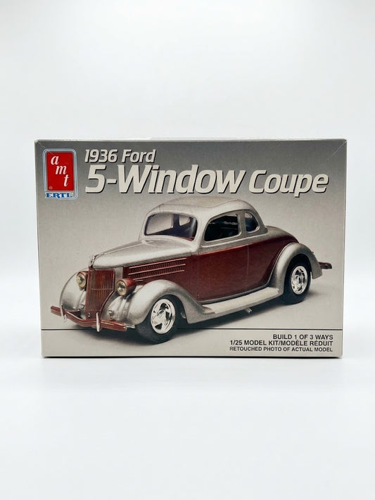 AMT ERTL 1936 Ford 5-Window Coupe Model Kit (1/25 Scale)