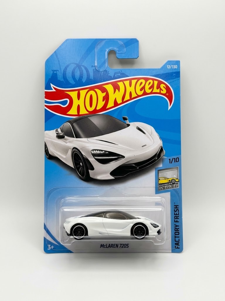 Hot Wheels 1:64 Factory Fresh - McLaren 720S (White)