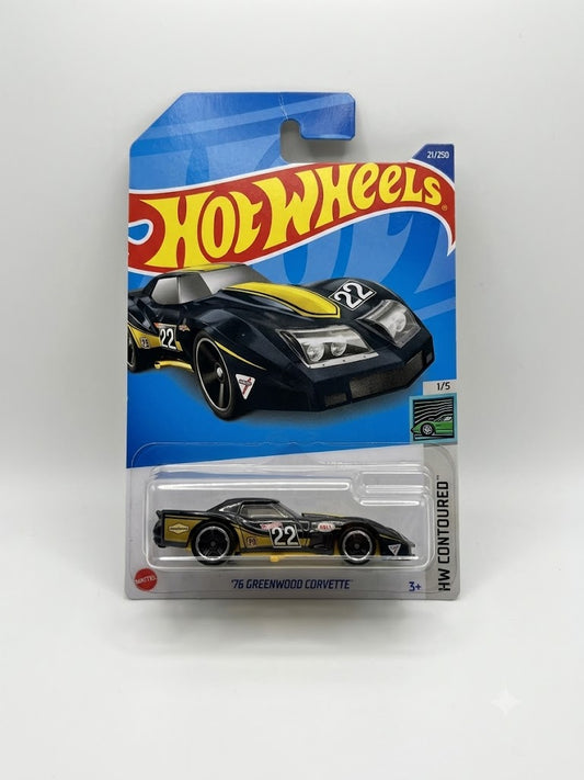 Hot Wheels '76 Greenwood Corvette (#21/250)