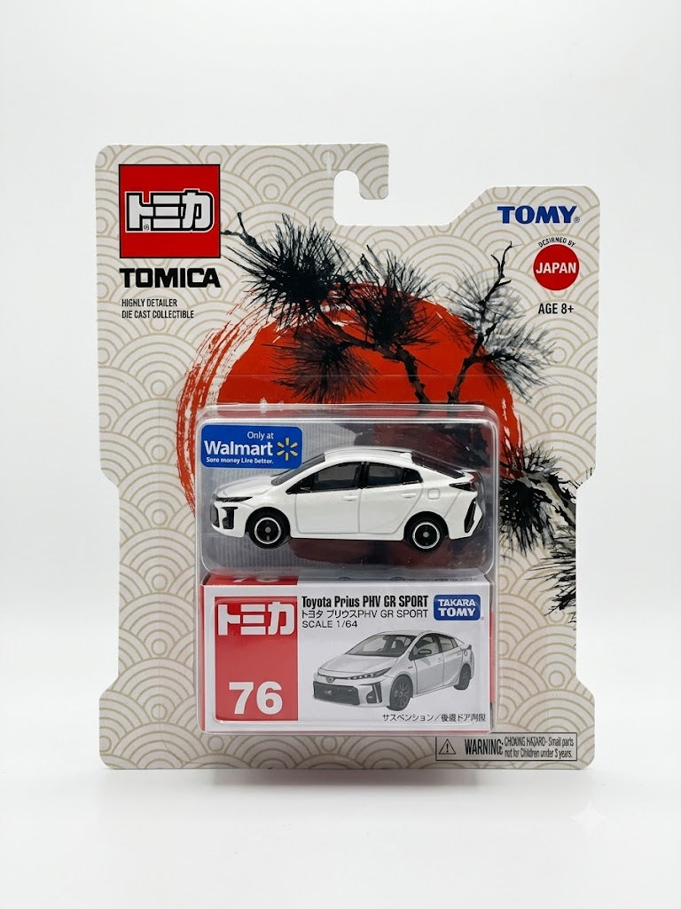 Tomica Toyota Prius PHV GR SPORT (#76 - 1:64 Scale)