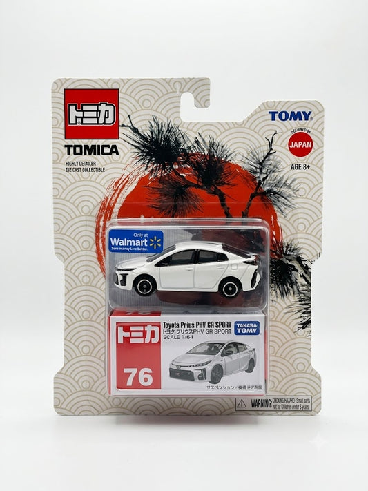 Tomica Toyota Prius PHV GR SPORT (#76 - 1:64 Scale)