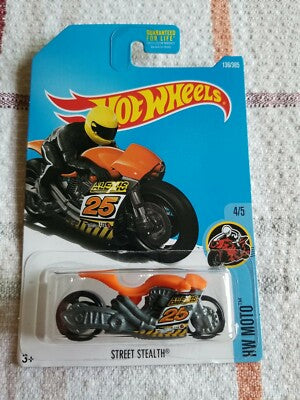 Hot Wheels Street Stealth Orange (HW Moto 4/5)