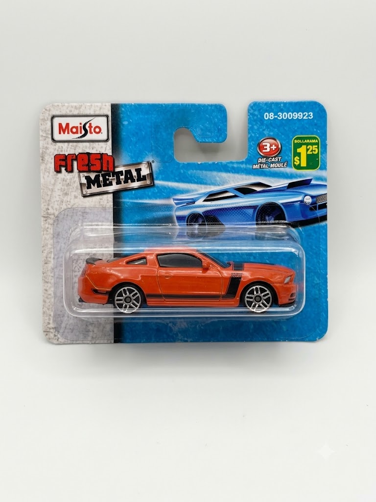 Maisto Fresh Metal Ford Mustang Boss 302 (Metallic Orange / Black)