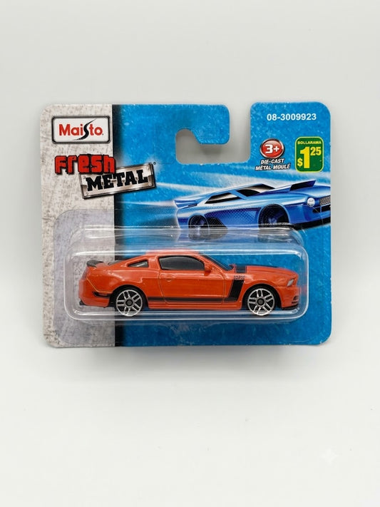Maisto Fresh Metal Ford Mustang Boss 302 (Metallic Orange / Black)
