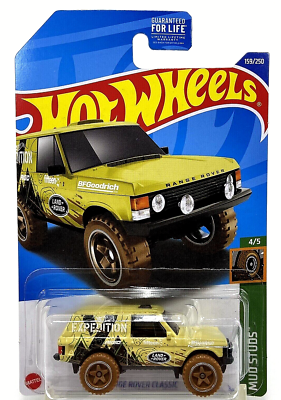 Hot Wheels Range Rover Classic Tan – Mud Studs (159/250)