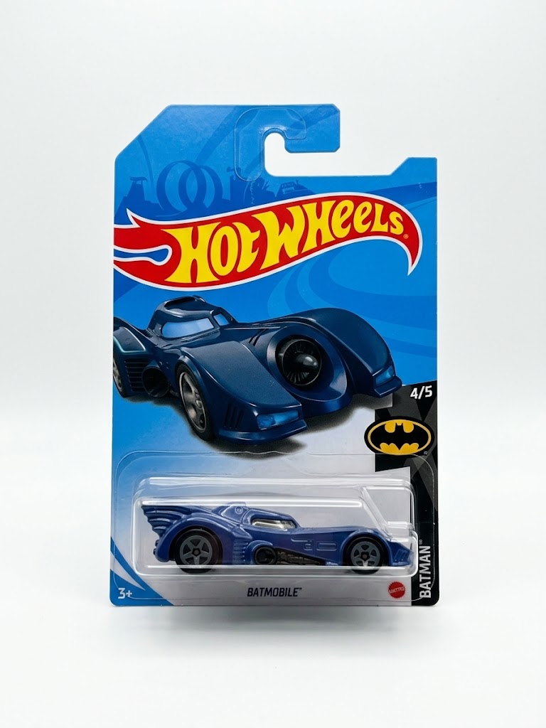 Hot Wheels 1989 Batmobile - Dark Metallic Blue (Batman #4/5)