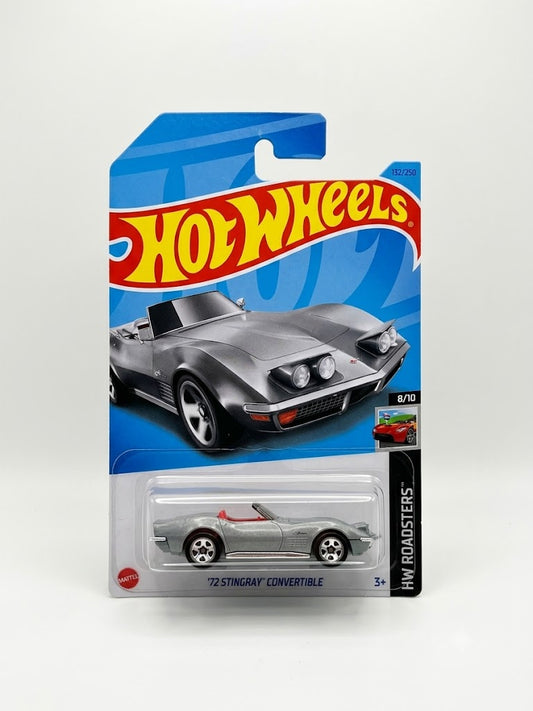 Hot Wheels '72 Stingray Convertible (#8/10) - Short Card