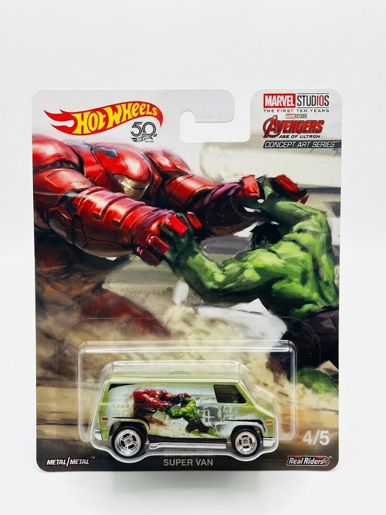 Hot Wheels Premium Super Van - Marvel Studios Avengers: Age of Ultron Concept Art (4/5)