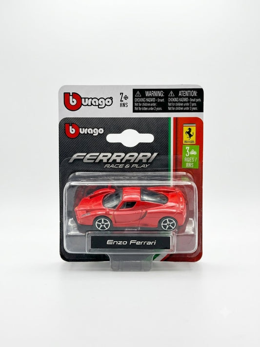 Bburago Ferrari Race & Play Enzo Ferrari Rosso Corsa Red