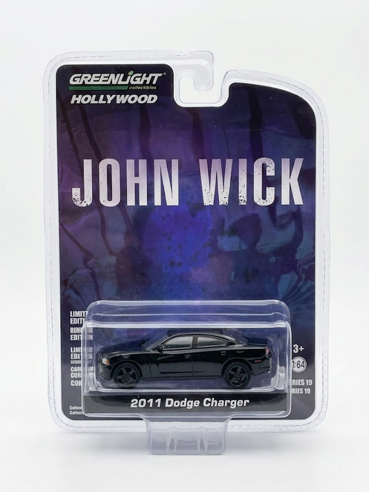 GreenLight Hollywood John Wick 2011 Dodge Charger - Black (Series 19)