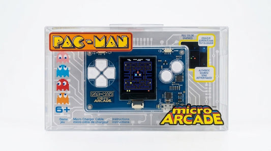 Micro Arcade Pac-Man Handheld Electronic Game