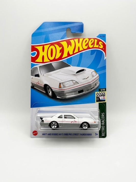 Hot Wheels Matt and Debbie Hay's 1988 Pro Street Thunderbird (#5/10) - Short Card