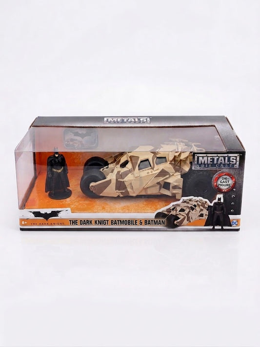 Jada Metals Die-Cast The Dark Knight Batmobile & Batman - Camouflage Tumbler (1:24 Scale)