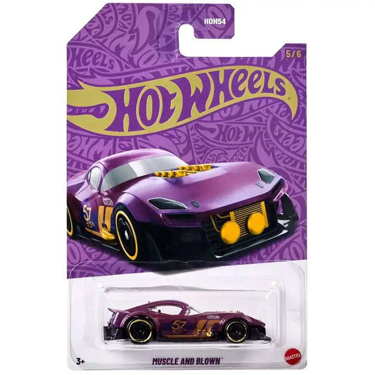 Hot Wheels Basic Mainline 1:64 Scale Die Cast Car Assortment 5/6