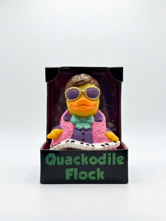 CelebriDucks - "Quackodile Flock" Elton John Celebrity Parody Rubber Duck