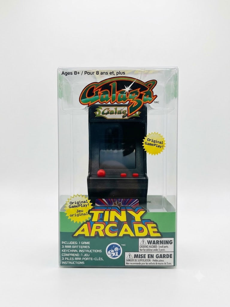 Super Impulse Galaga Tiny Arcade Miniature Fully Playable Game Cabinet