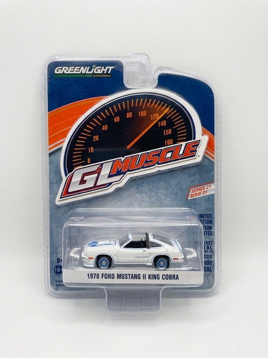 GreenLight 1:64 GL Muscle Series 21 - 1978 Ford Mustang II King Cobra