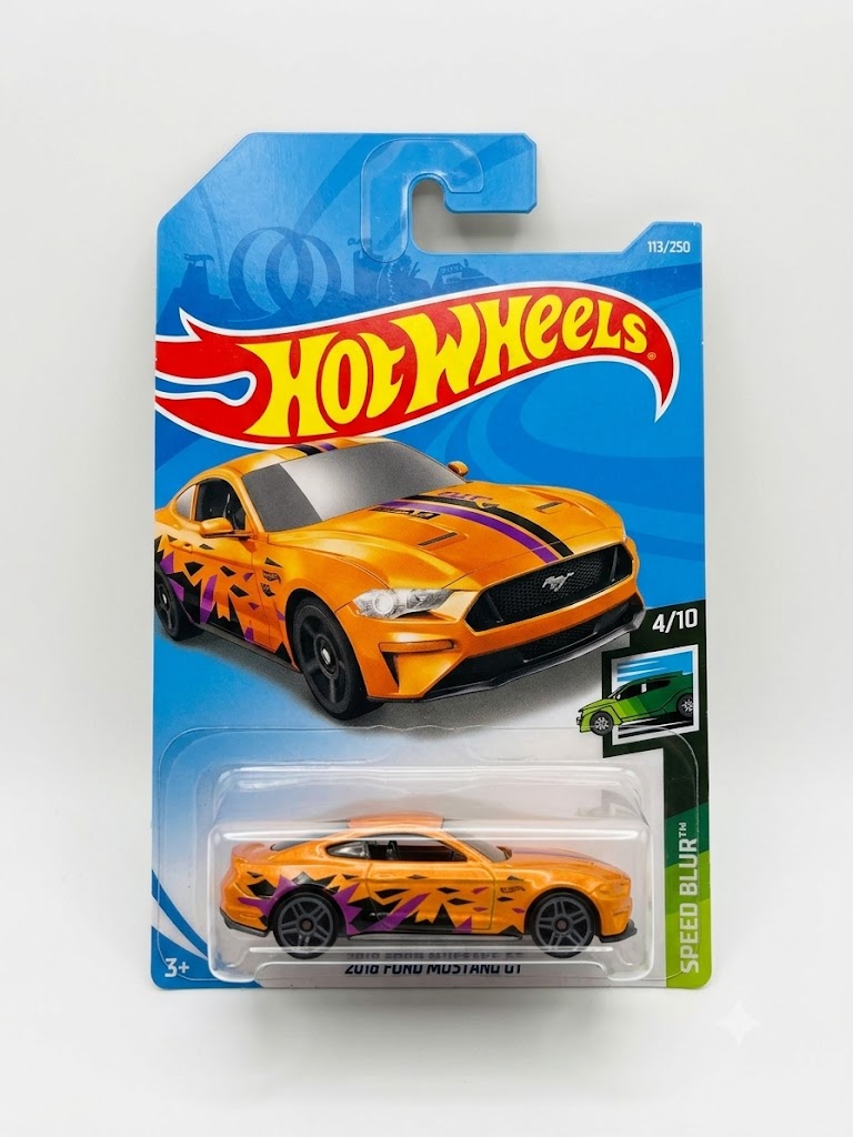 Hot Wheels 2018 Ford Mustang GT (#4/10) - Short Card
