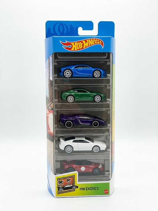 Hot Wheels HW Exotics 5-Pack Die-Cast Set