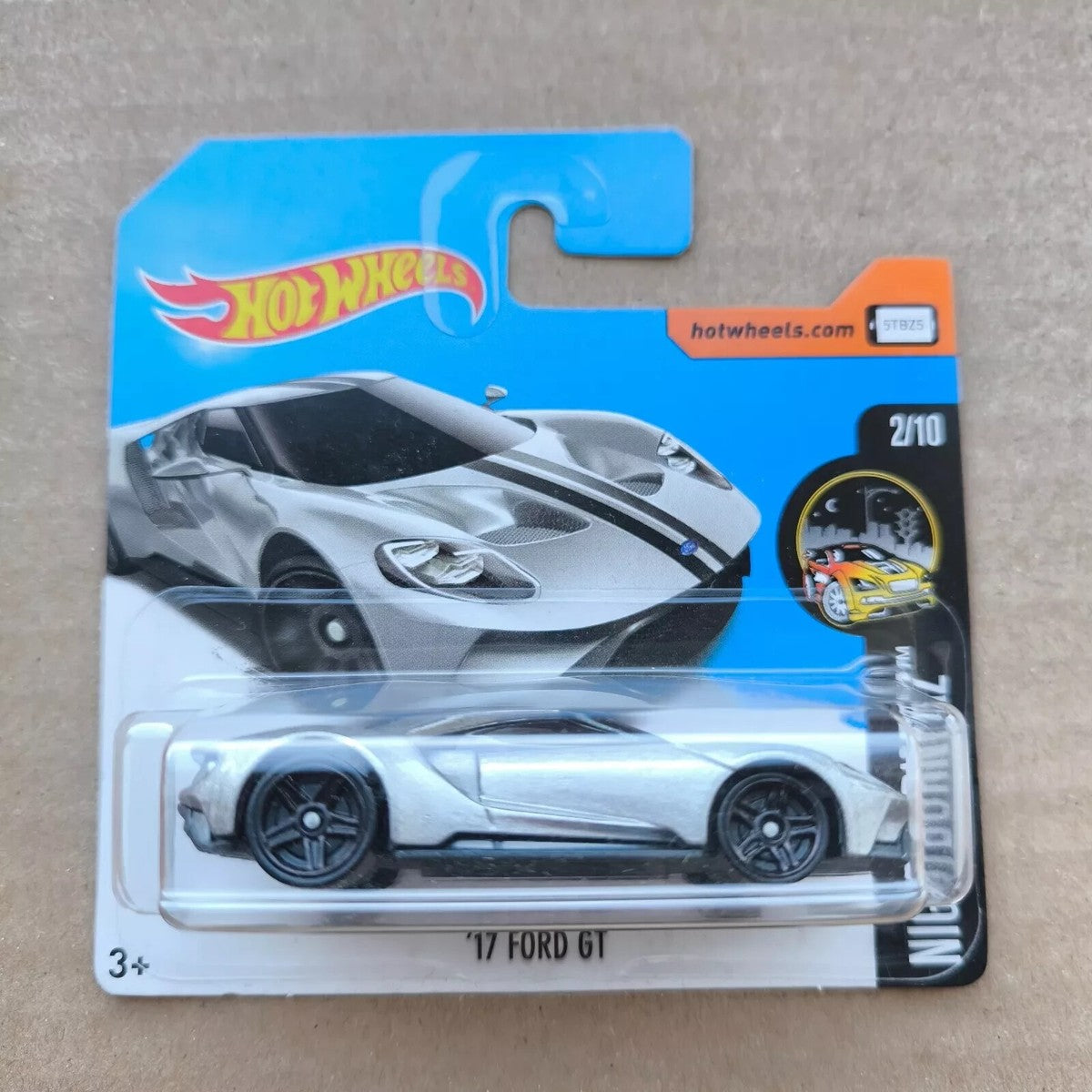 Hot Wheels '17 Ford GT Grey – Nightburnerz (2/10)