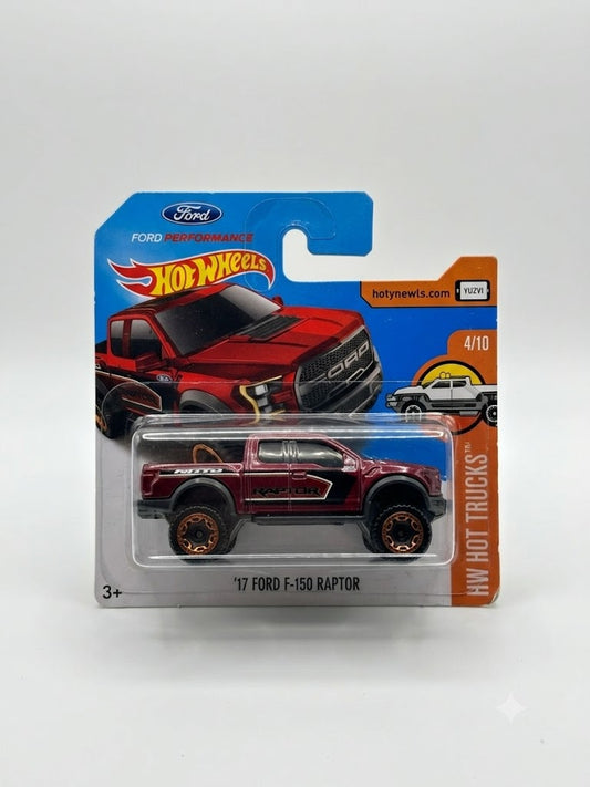 Hot Wheels '17 Ford F-150 Raptor (#4/10) - Short Card