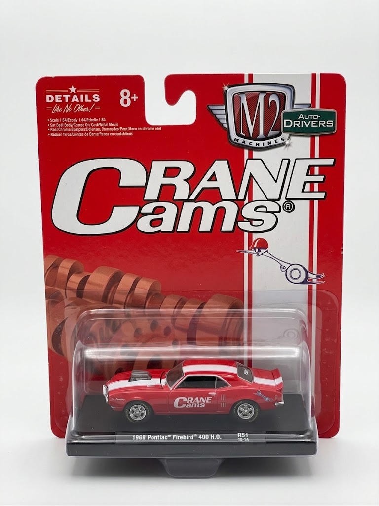 M2 Machines 1968 Pontiac Firebird 400 H.O. - Auto-Drivers (Crane Cams)