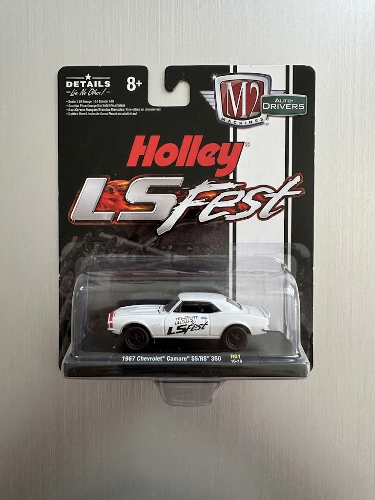 M2 Machines 1:64 Auto-Drivers Holley LS Fest - 1967 Chevrolet Camaro SS/RS 350 (R01)