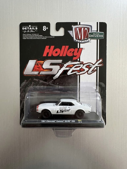 M2 Machines 1:64 Auto-Drivers Holley LS Fest - 1967 Chevrolet Camaro SS/RS 350 (R01)