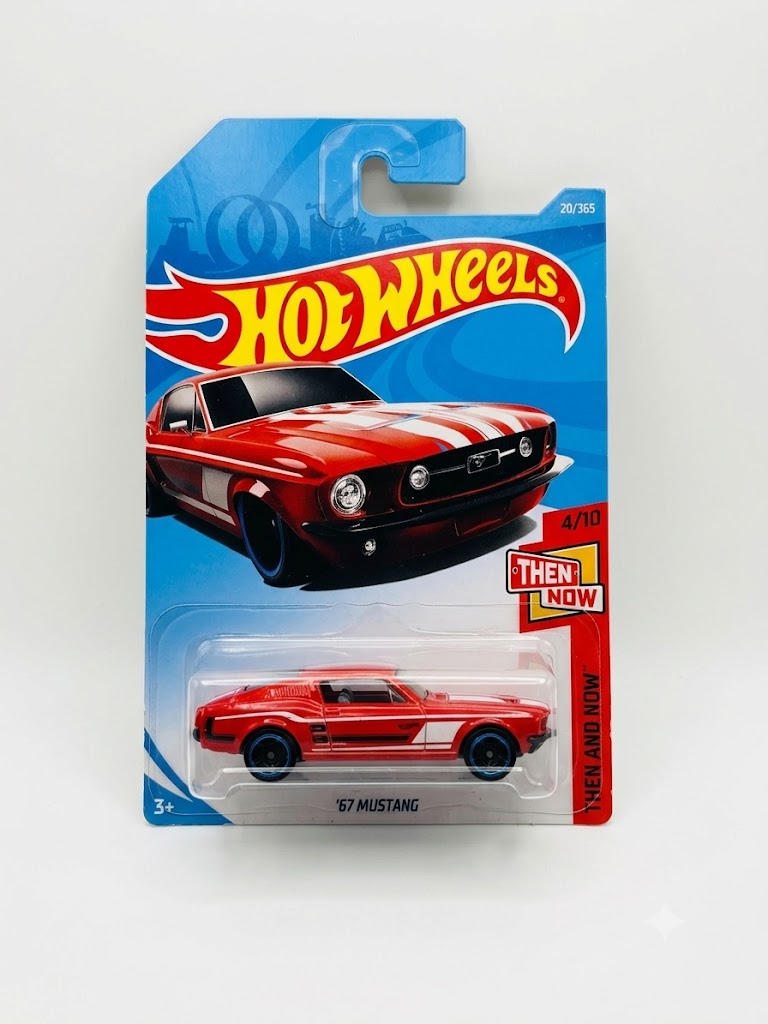 Title: Hot Wheels '67 Mustang (#4/10) - Then and Now Series (20/365)