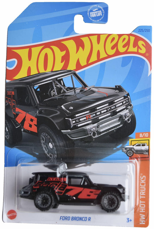 Hot Wheels Ford Bronco R Black – HW Hot Trucks (225/250)
