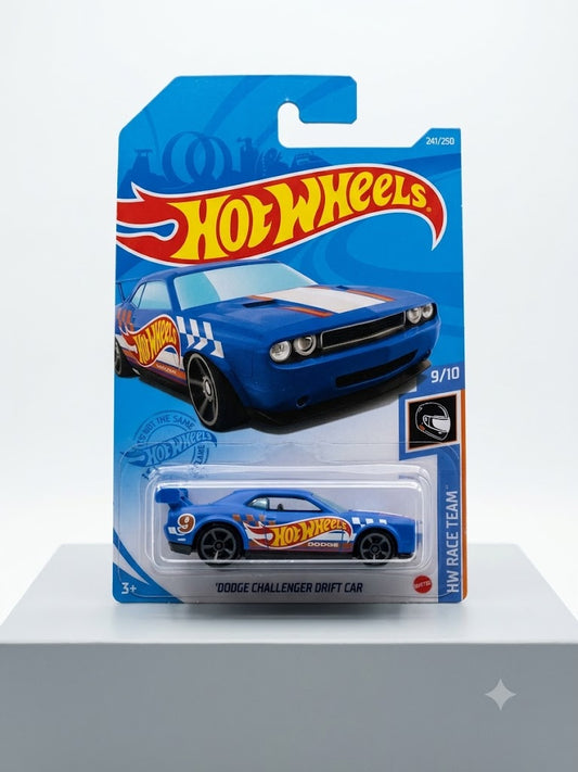 Hot Wheels 'Dodge Challenger Drift Car (#9/10) - Short Card